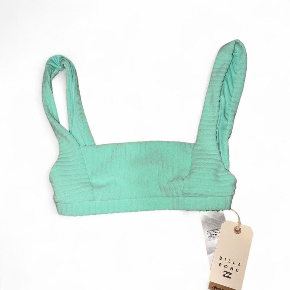 New billabong blue bikini top